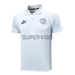 Polo Manchester City 2023/2024 Gris Claro