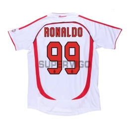 Camiseta RONALDO 99 AC Milan Segunda Equipación Retro 2006/07