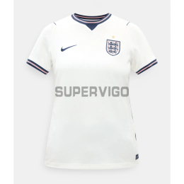 Camiseta Inglaterra Primera Equipación Mundial 2026 Blanco Mujer
