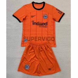 Camiseta Eintracht Fráncfort Tercera Equipación 2024/2025 Niño Kit