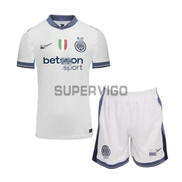Camiseta Inter de Milan Segunda Equipación 2024/2025 Niño Kit