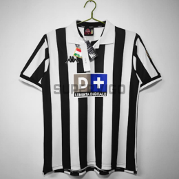 Camiseta Juventus Primera Equipación Retro 1998/1999 Blanco/Negro