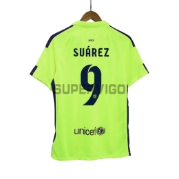 Camiseta SUÁREZ 9 Barcelona Tercera Equipación Retro 2014/15