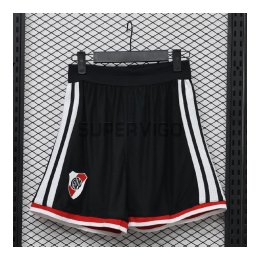 Pantalón Corto Plate River Primera Equipación 2026/2027 Negro (EDICIÓN JUGADOR)