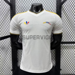 Camiseta Venezuela Segunda Equipación Mundial 2026 Blanco (EDICIÓN JUGADOR)