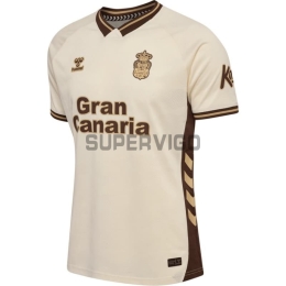 Camiseta Las Palmas Tercera Equipación 2025/2026 Beige con Parche La Liga