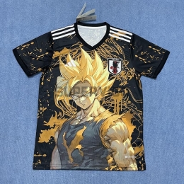 Camiseta Japón 2025 Dragon Ball Negro/Amarillo