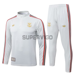 Sudadera De Entrenamiento Flamengo 2025/2026 Kit Gris Claro