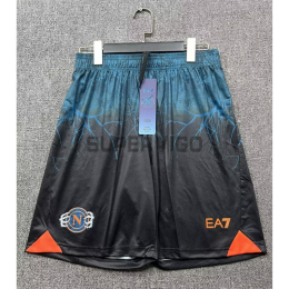 Pantalón Corto Napoli 2025/2026 Edición Especial de Halloween Azul