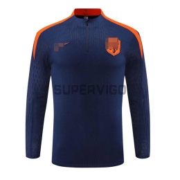 Sudadera de Entrenamiento Holanda 2024 Azul/Naranja