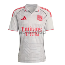 Camiseta Olympique De Lyon Tercera Equipación 2025/2026 Gris