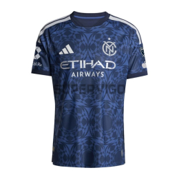 Camiseta New York City Segunda Equipación 2026/2027 Azul Oscuro