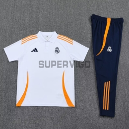 Polo Real Madrid 2024/2025 Kit Blanco