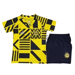 Training Kit Borussia Dortmund 2022 2023 Jaune/Noir Enfant