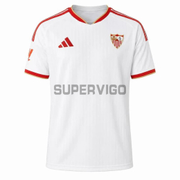Camiseta Sevilla FC Primera Equipación 2026/2027 Blanco con Parche La Liga