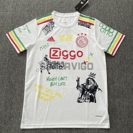Camiseta Ajax de Ámsterdam 2025 Edición Conmemorativa Blanco