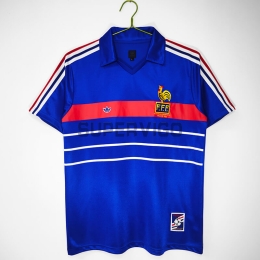Camiseta Francia Primera Equipación Retro 1984