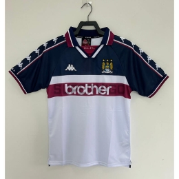 Camiseta Manchester City Segunda Equipación Retro 1997/98