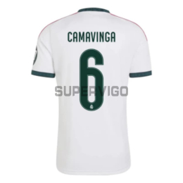 Camiseta CAMAVINGA 6 Real Madrid Primera Equipación 2026/2027 Blanco con Parche HP