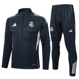 Chandal Real Madrid 2025/2026 Gris Oscuro