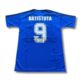 Camiseta BATISTUTA 9 Argentina Segunda Equipación Retro 1994