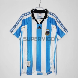 Camiseta Argentina Primera Equipación Retro 1998