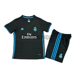 Camiseta Real Madrid Segunda Equipación Retro 17/18 Niño Kit
