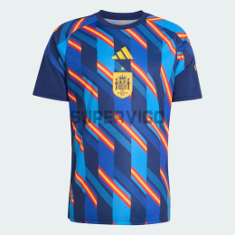 Camiseta España 2026 Pre-Match Azul