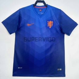 Camiseta Holanda Segunda Equipación Retro 2014