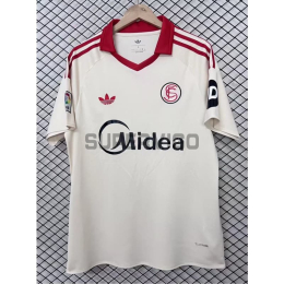 Camiseta Sevilla FC 2026/2027 Blanco Versión Retro