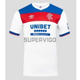 Camiseta Rangers FC Segunda Equipación 2025/2026 Blanco