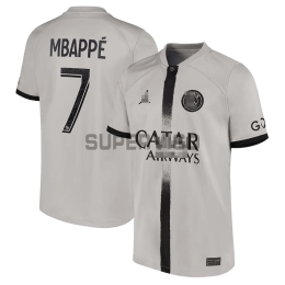 Maillot Mbappé junior PSG extérieur 2023/24 sur