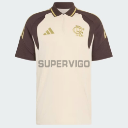 Polo Flamengo 2026/2027 Amarillo Claro/Marrón
