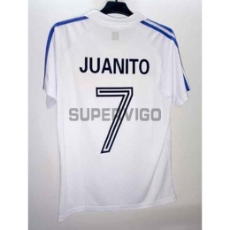 Camiseta JUANITO 7 Real Madrid Primera Equipación Retro 1984/85