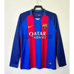 Camiseta Barcelona Primera Equipación Retro 16/17 ML
