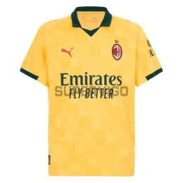 Camiseta AC Milan 2025/2026 Tercera Equipación Amarillo