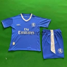Camiseta Chelsea Primera Equipación Retro 2003/05 Niño Kit
