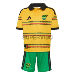 Camiseta Jamaica Primera Equipación Mundial 2026 Amarillo Niño Kit