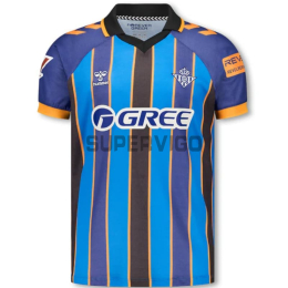 Camiseta de Portero Real Betis 2025/2026 Azul/Dorado con Parche La Liga