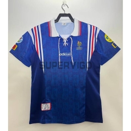 Camiseta Francia Primera Equipación Retro 1996