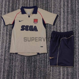 Camiseta Arsenal Segunda Equipación Retro 2001/02 Niño Kit