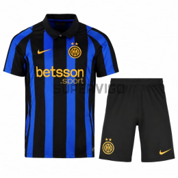Camiseta Inter de Milan Primera Equipación 2026/2027 Azul/Negro Niño Kit
