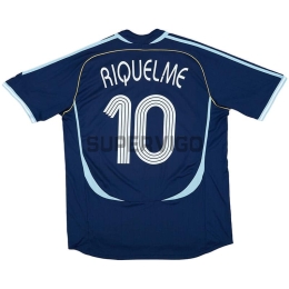 Camiseta RIQUELME 10 Argentina Segunda Equipación Retro 2006