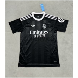 Camiseta Real Madrid 2025/2026 Negro/Blanco