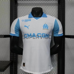Camiseta Olympique Marsella Primera Equipación 2025/2026 Blanco (EDICIÓN JUGADOR)