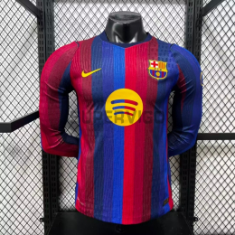 Camiseta Barcelona Primera Equipación 2026/2027 ML Rojo/Azul (EDICIÓN JUGADOR)