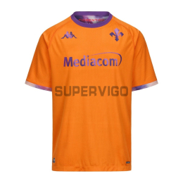 Camiseta Fiorentina Cuarta Equipación 2025/2026 Naranja/Morado