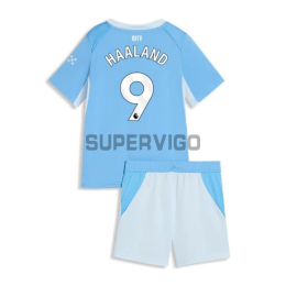 Camiseta HAALAND 9 Manchester City Primera Equipación 2026/2027 Azul Premier League