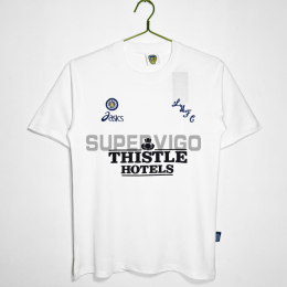 Camiseta Leeds United Primera Equipación Retro 1995/96 Blanco