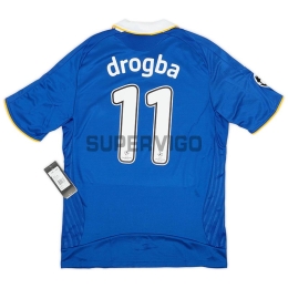 Camiseta DROGBA 11 Chelsea Primera Equipación Retro 2007/08